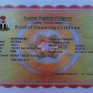 Car ownership certificate is one of ways on how to verify car documents before buying