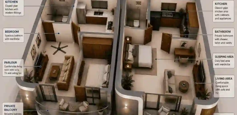 Room and Parlour vs Self-Contain: The Ultimate 2026 Renter’s Guide (Nigeria)